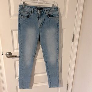 Karen Millen skinny denim  jeans, light blue, size 10
